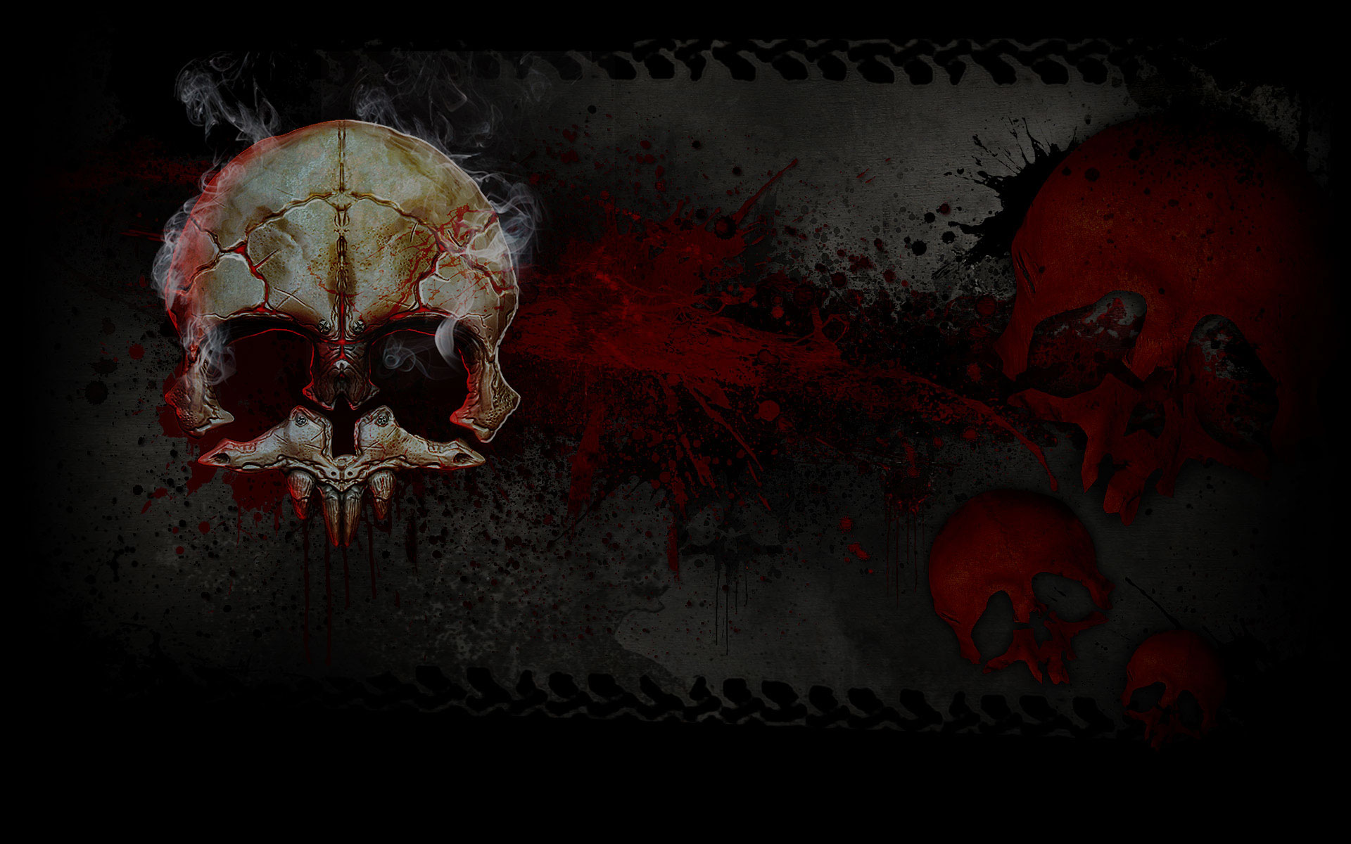 Smoking Skull