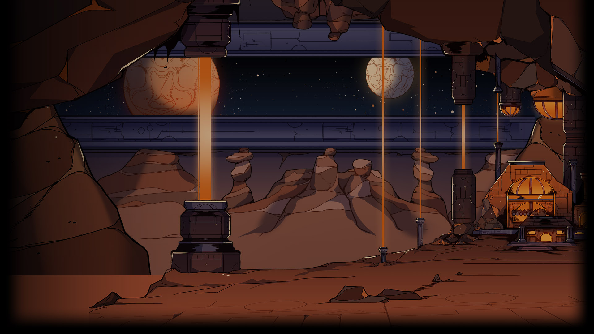 Mars Caverns