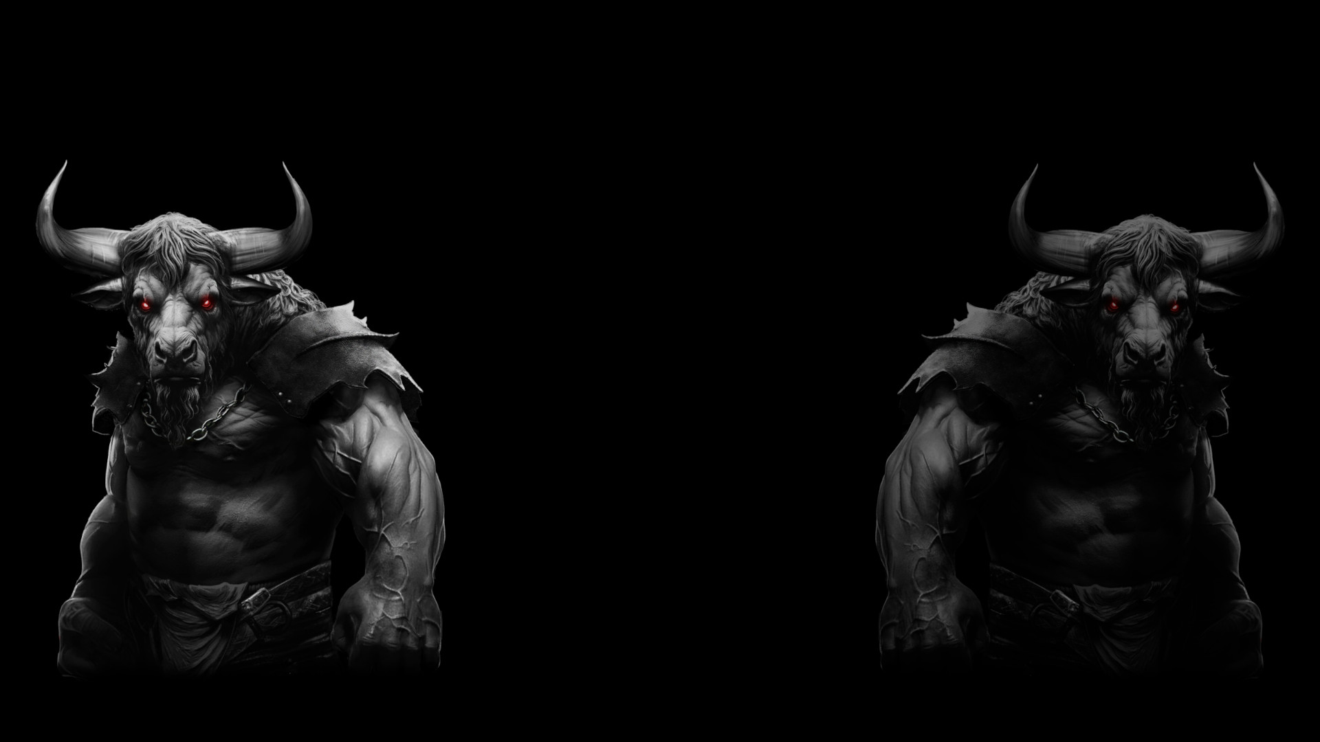 Two Minotaurs