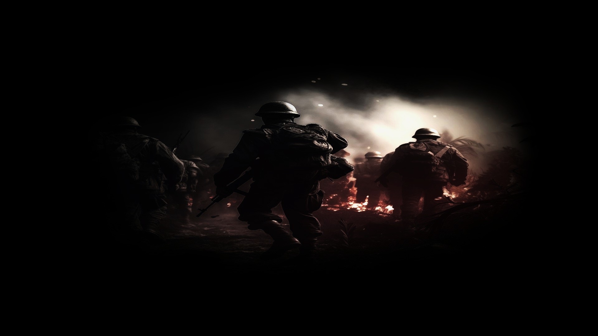 Red Glare Uncommon Background
