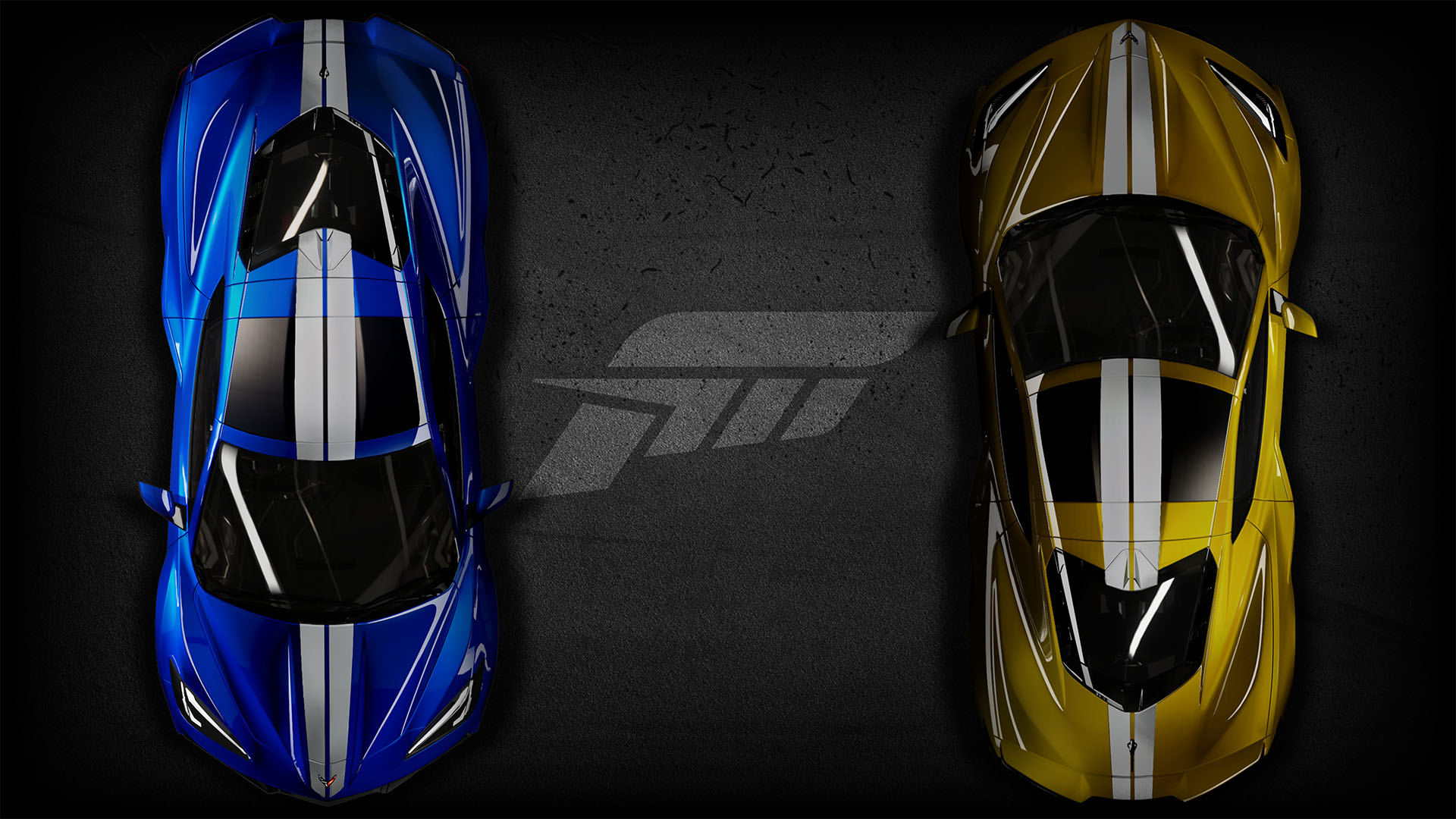 Corvette E-Rays in Color