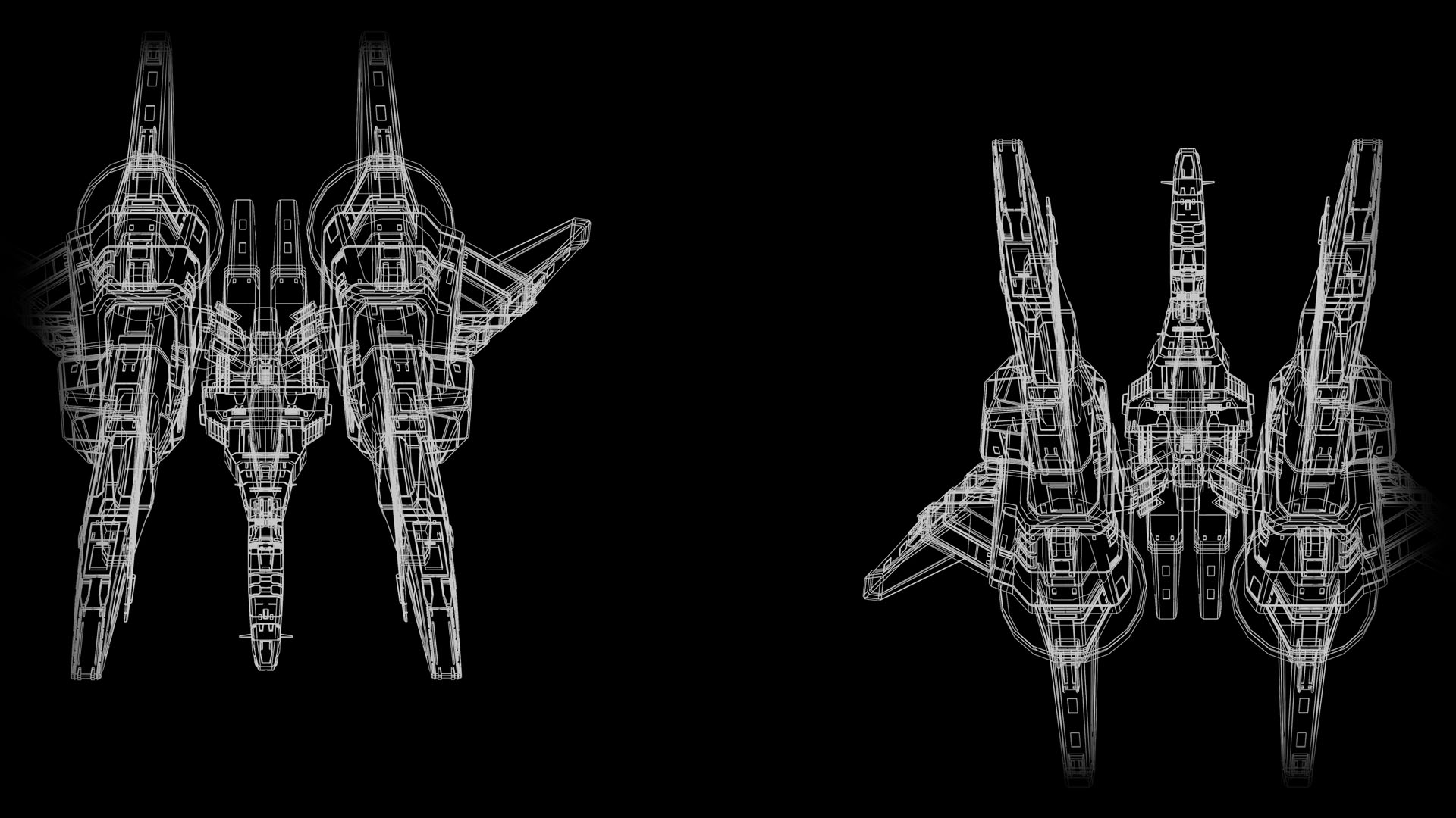RVA-818 X-LAY wireframe