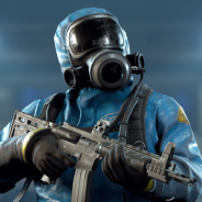 Scientist Idle Blue