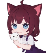 Tami with a Cat