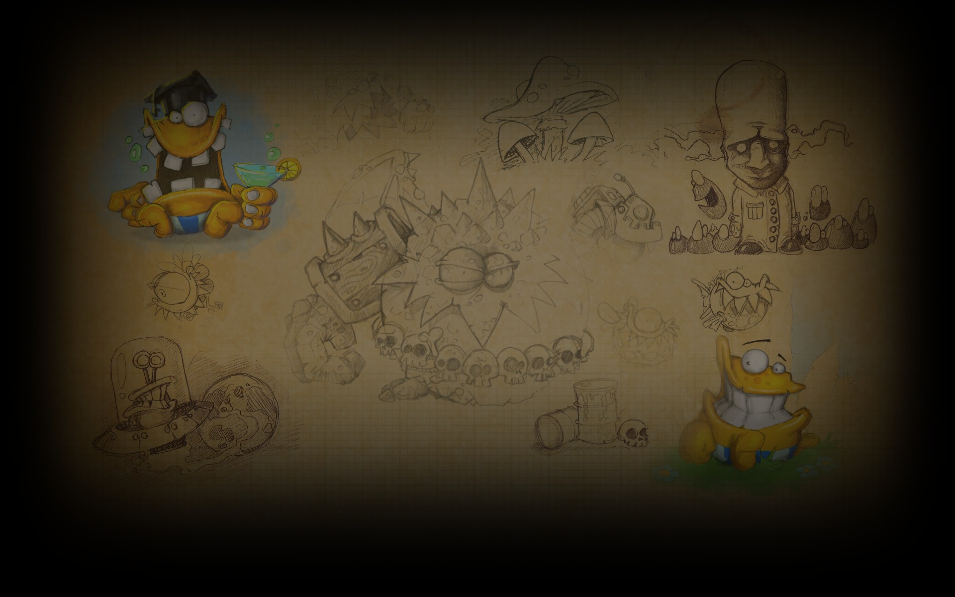 Oozi - Development Sketches