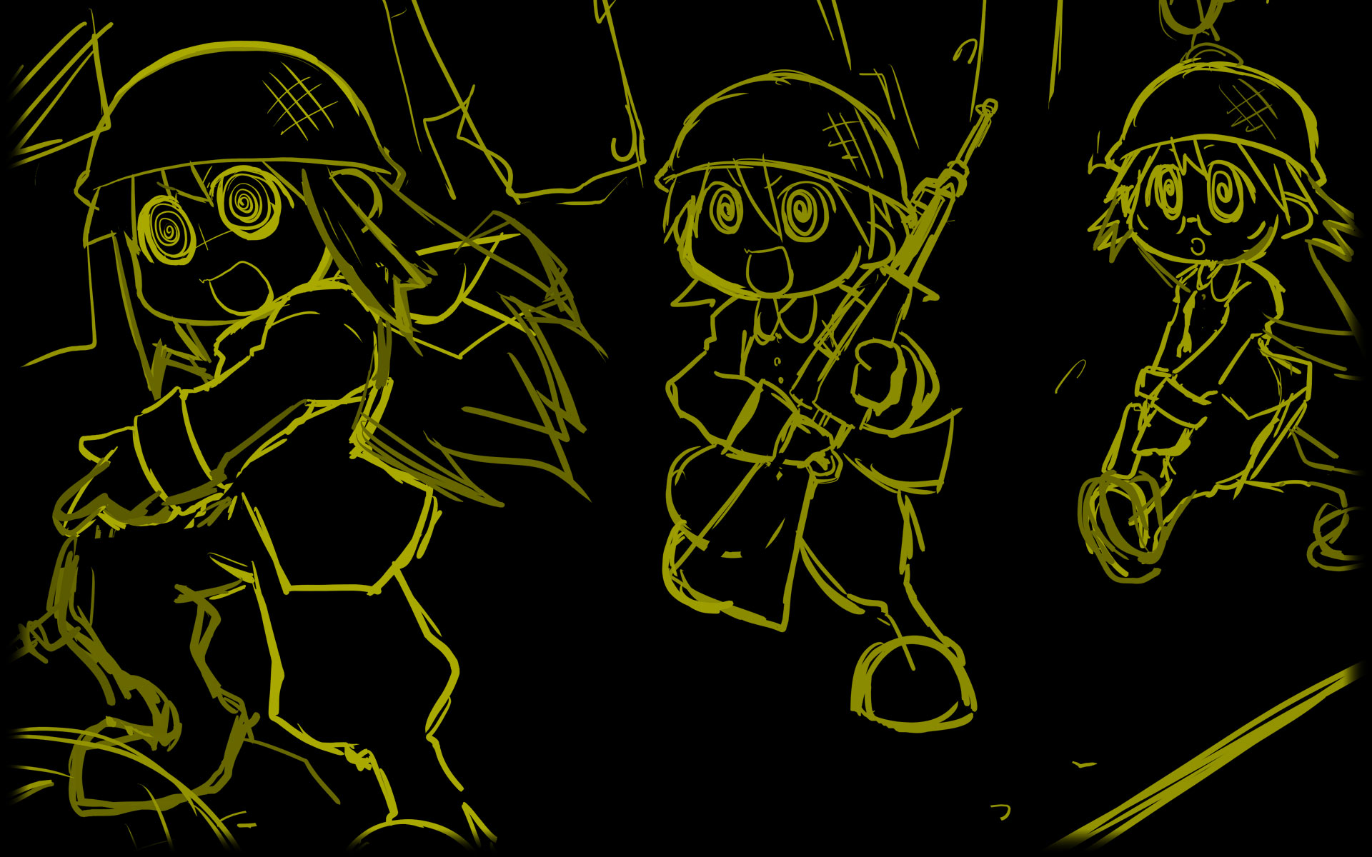 Human Tanks Sketch