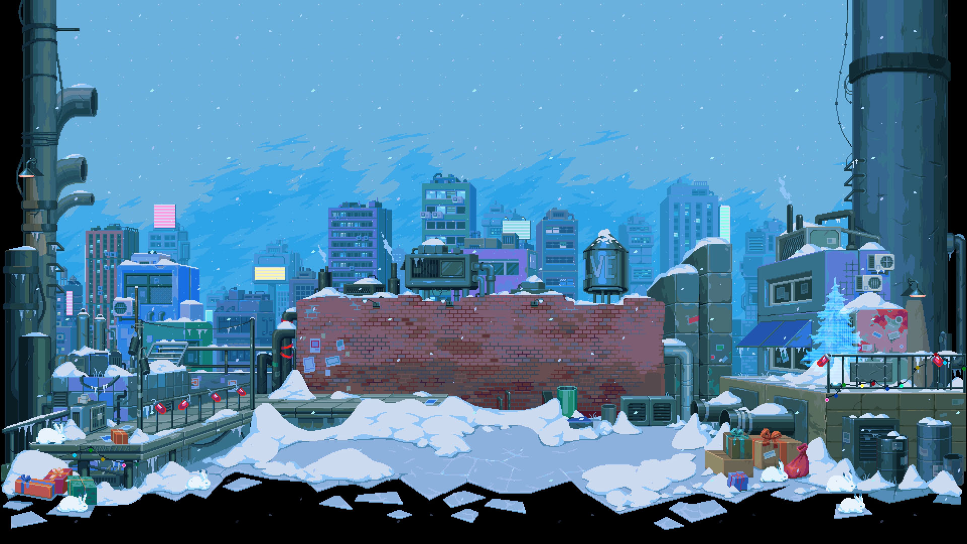 Steam Winter Evening 2023 - Background