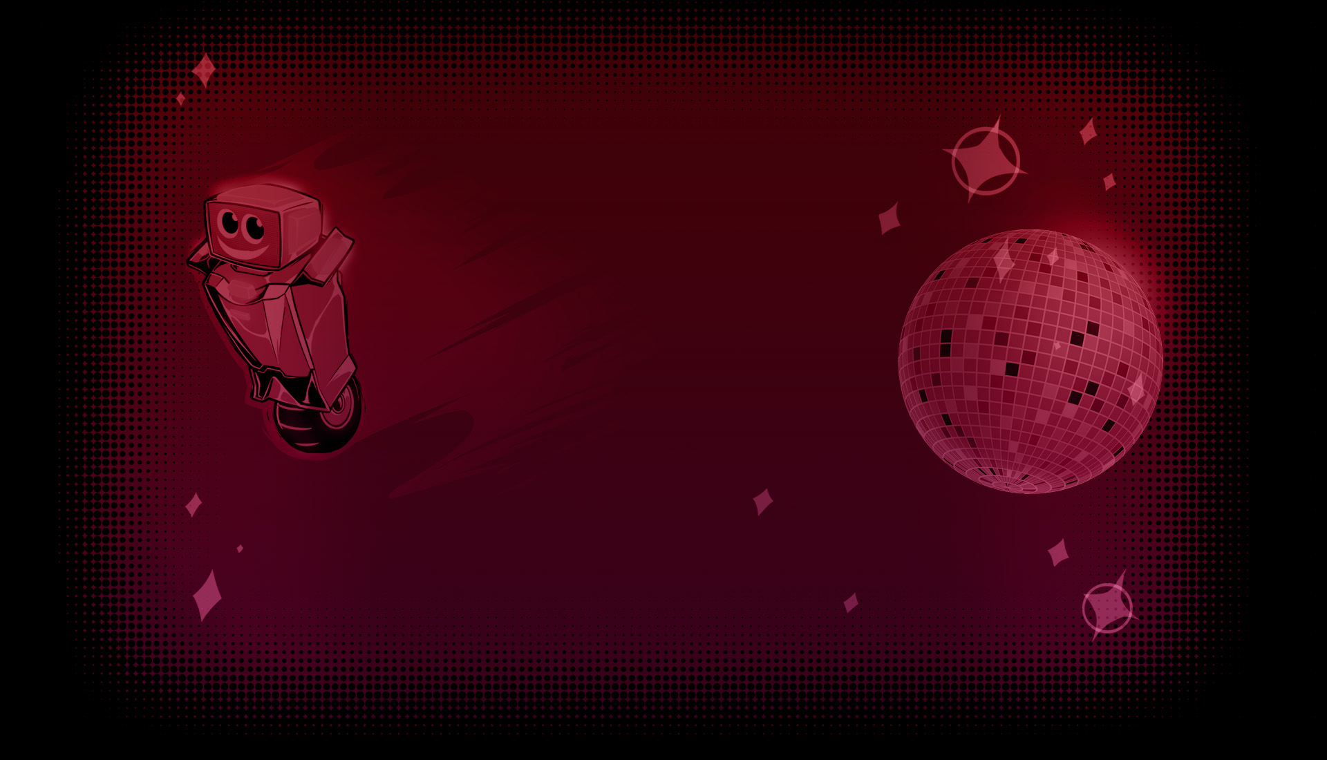 Disco Dodgeball - Team Red