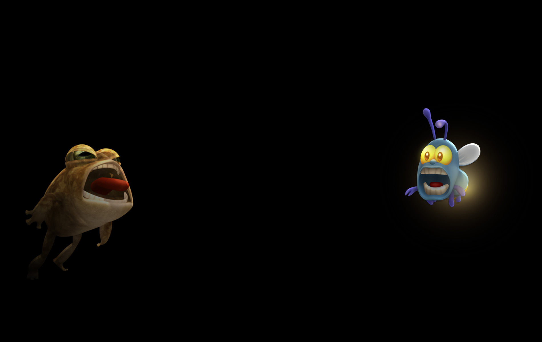 Shiny the Firefly - Toad and Shiny