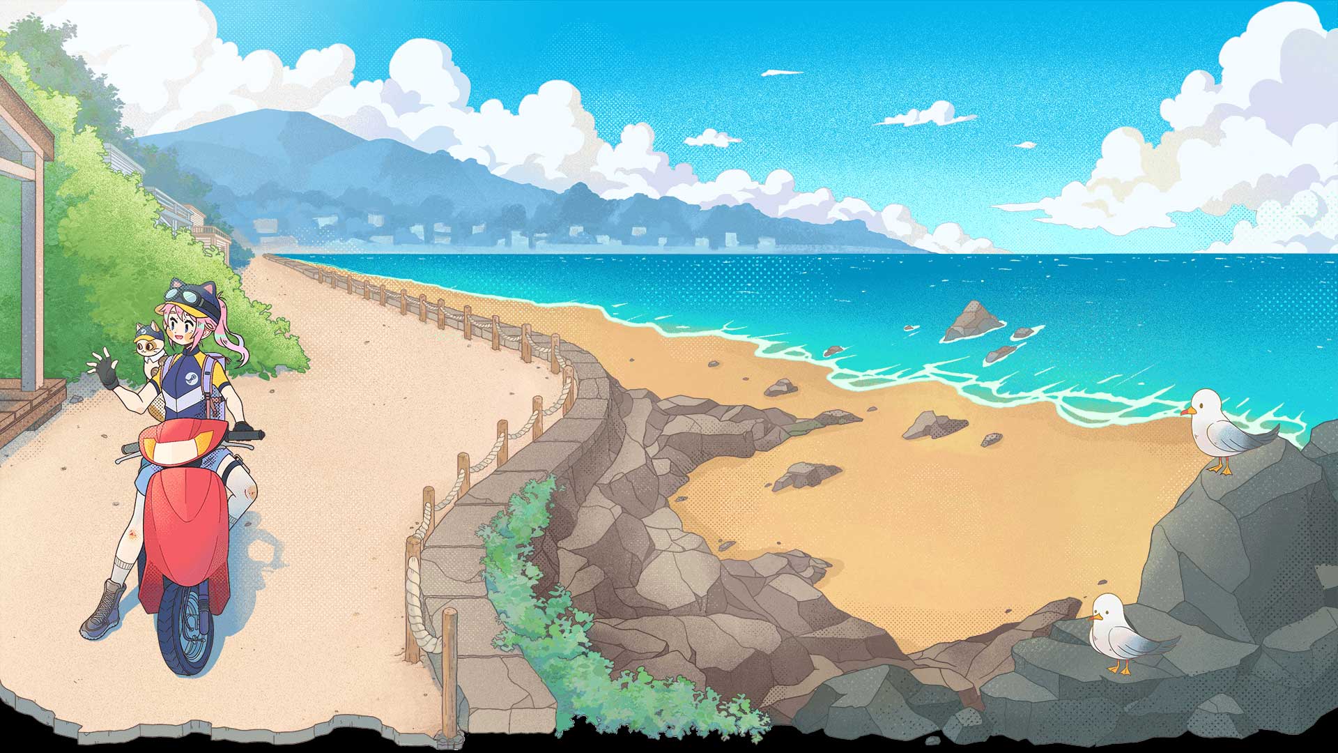 Sun, Sand, and Surf - Background