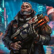 Cyberpunk Mercenary