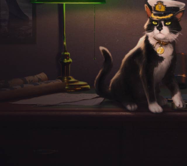 Captain's quarters