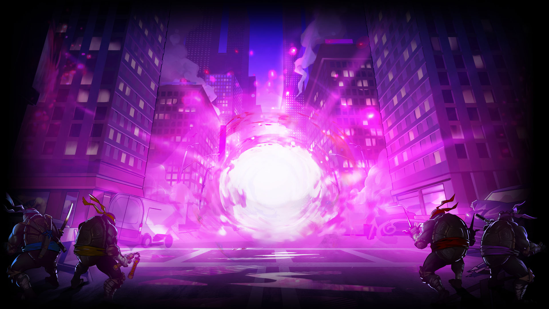 Teenage Mutant Ninja Turtles Purple Portal