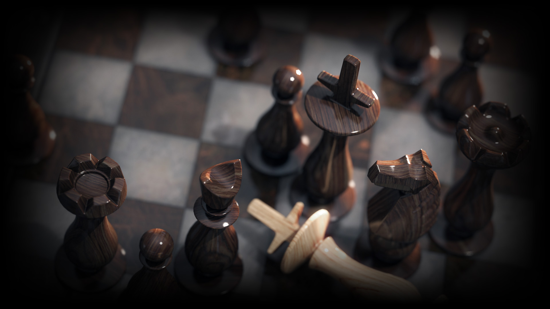 Pure Chess Fallen Queen