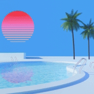Vaporwave Holiday