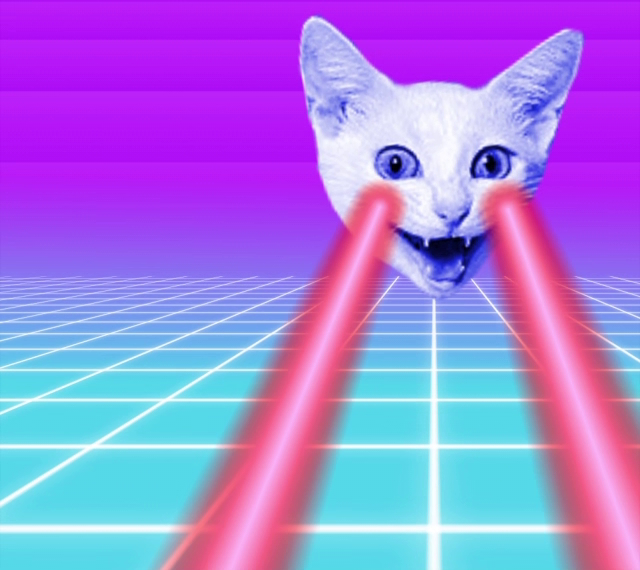 Lazer Cat