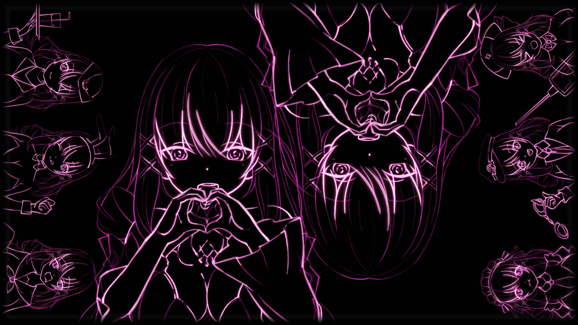 hand heart gesture