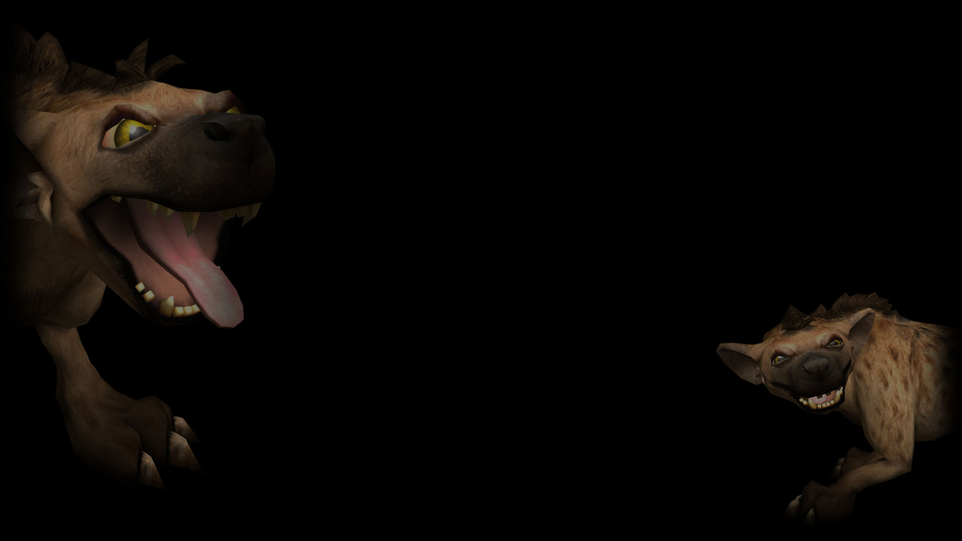Angry Hyena