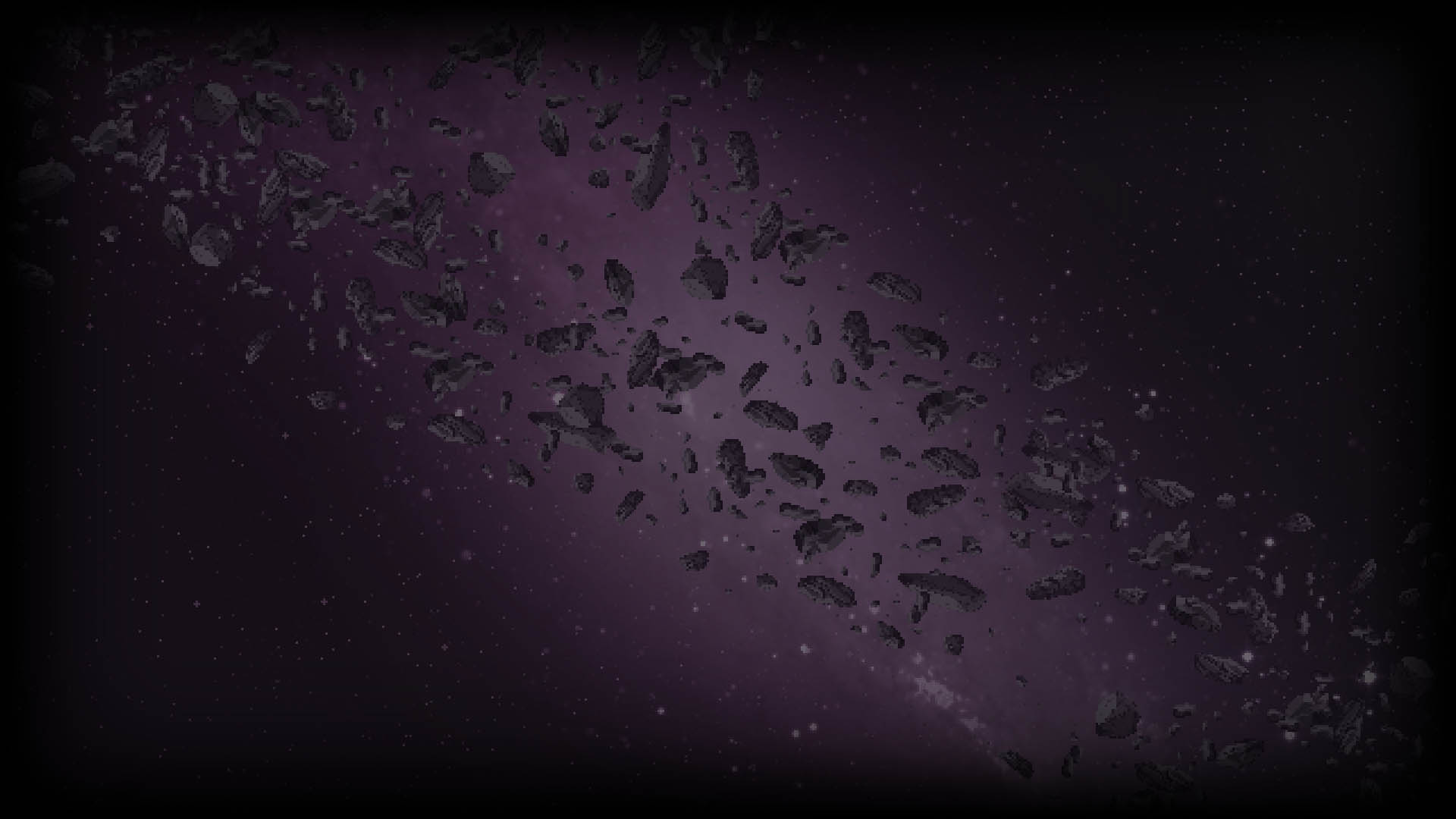Asteroid Field Backdrop