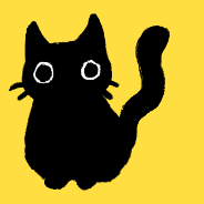 Cat On Yellow