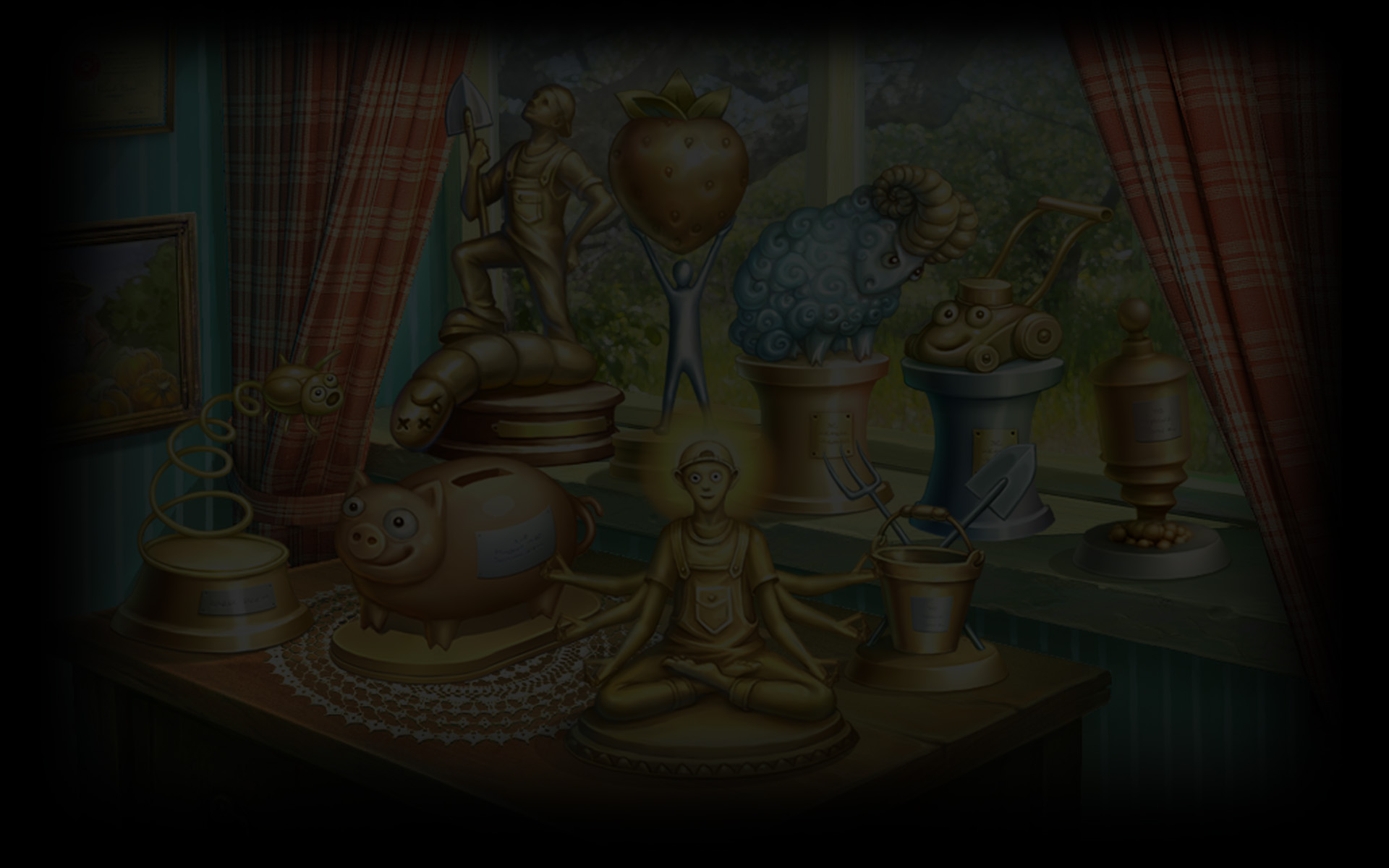 Trophy room