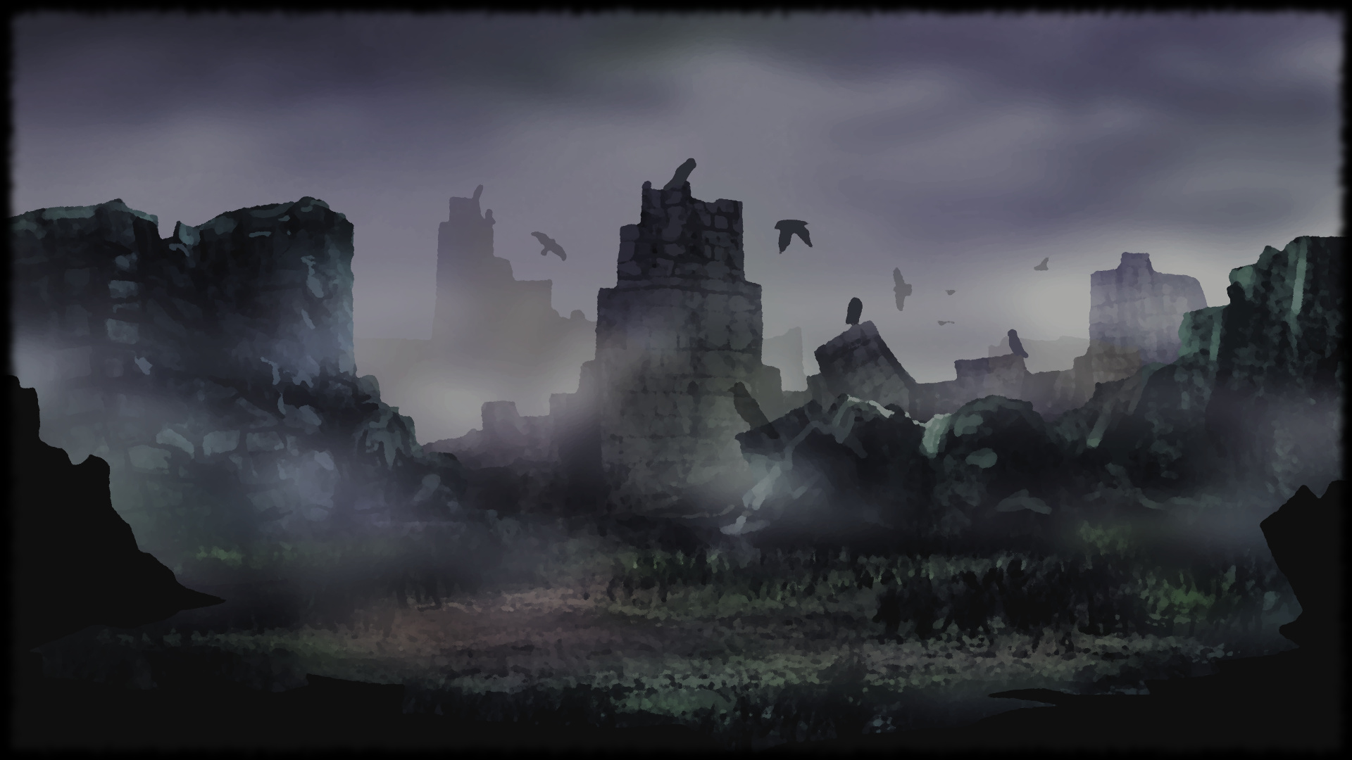 Ruins Background