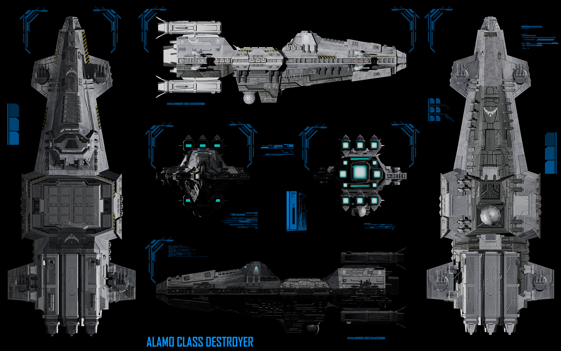 USF Alamo Class Destroyer