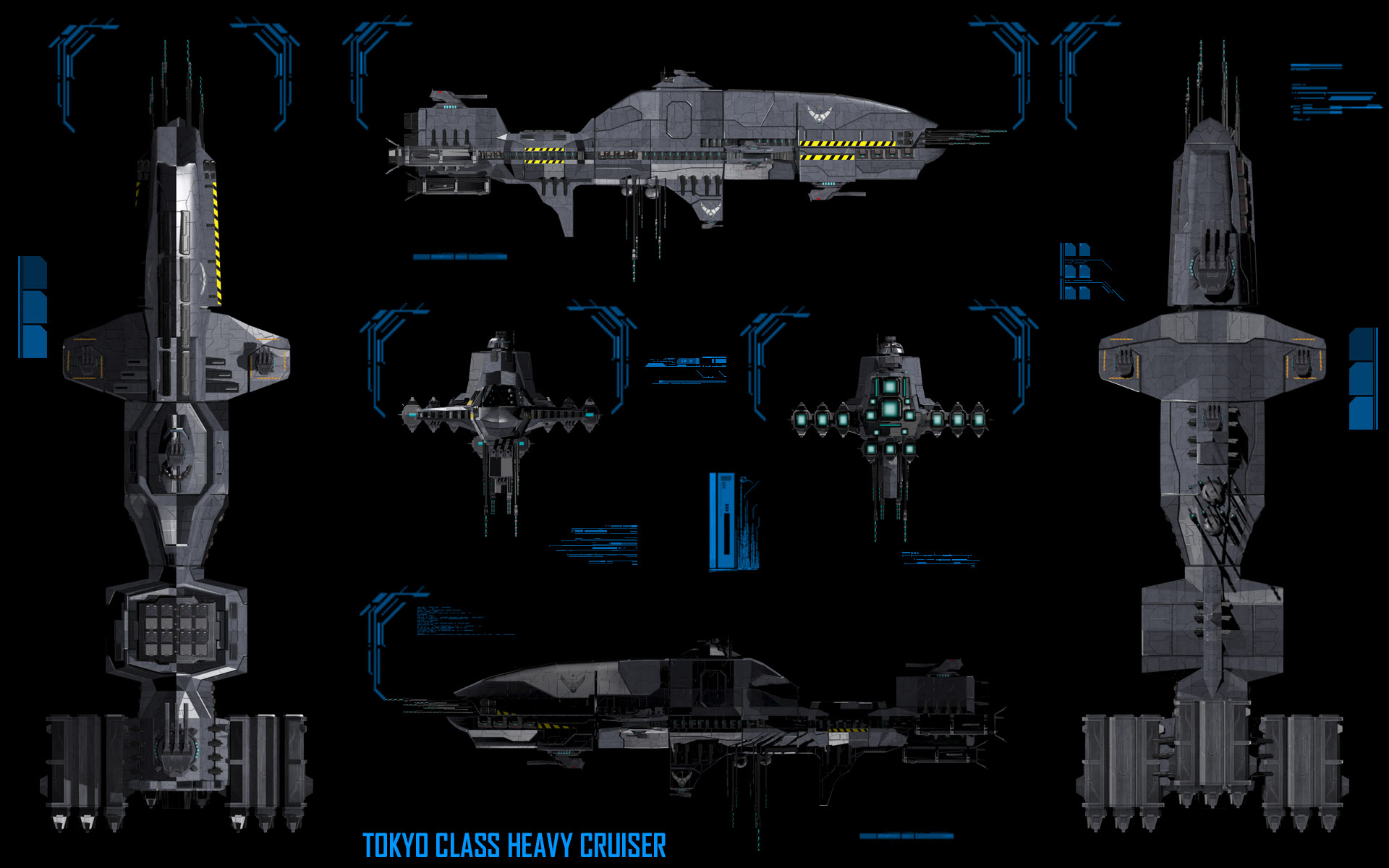 USF Tokyo Class Heavy Cruiser
