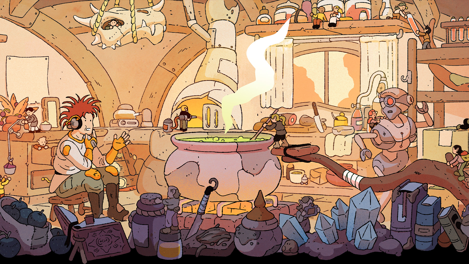 Autumn Alchemy - Background