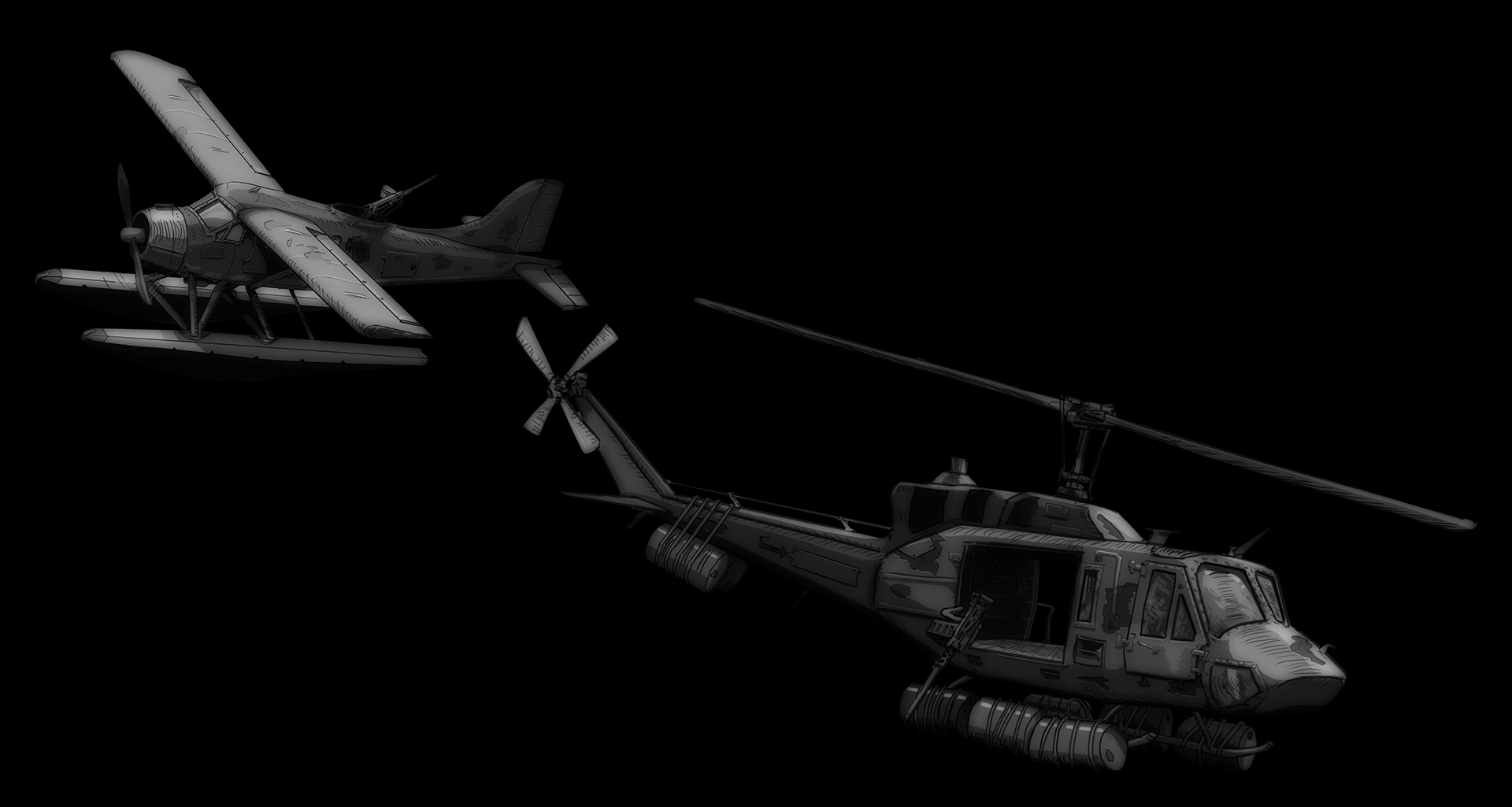 H2o Aircrafts Background