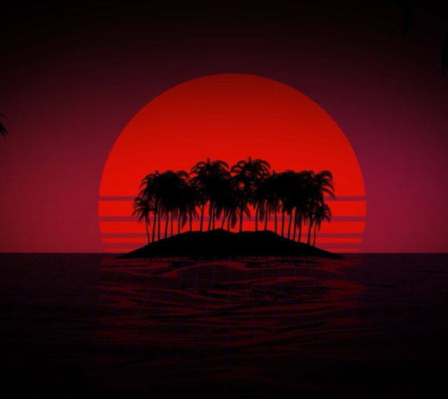 Sunset Animated Miniback