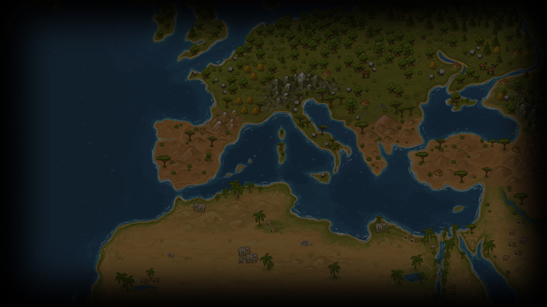 Ancient Mediterranian Sea
