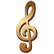 :trebleclefgold: