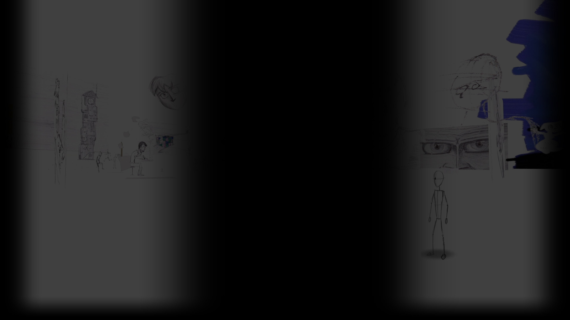 "Unfinished - An Artist's Lament" Sketch and Unfinished Art