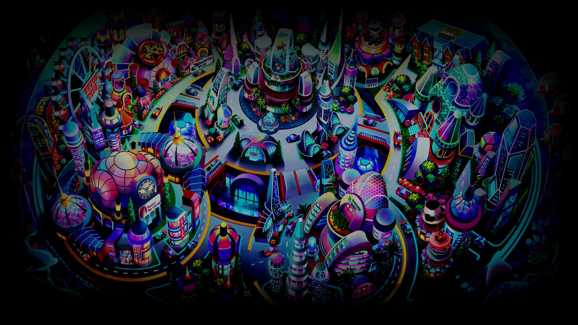Axon City Profile Background