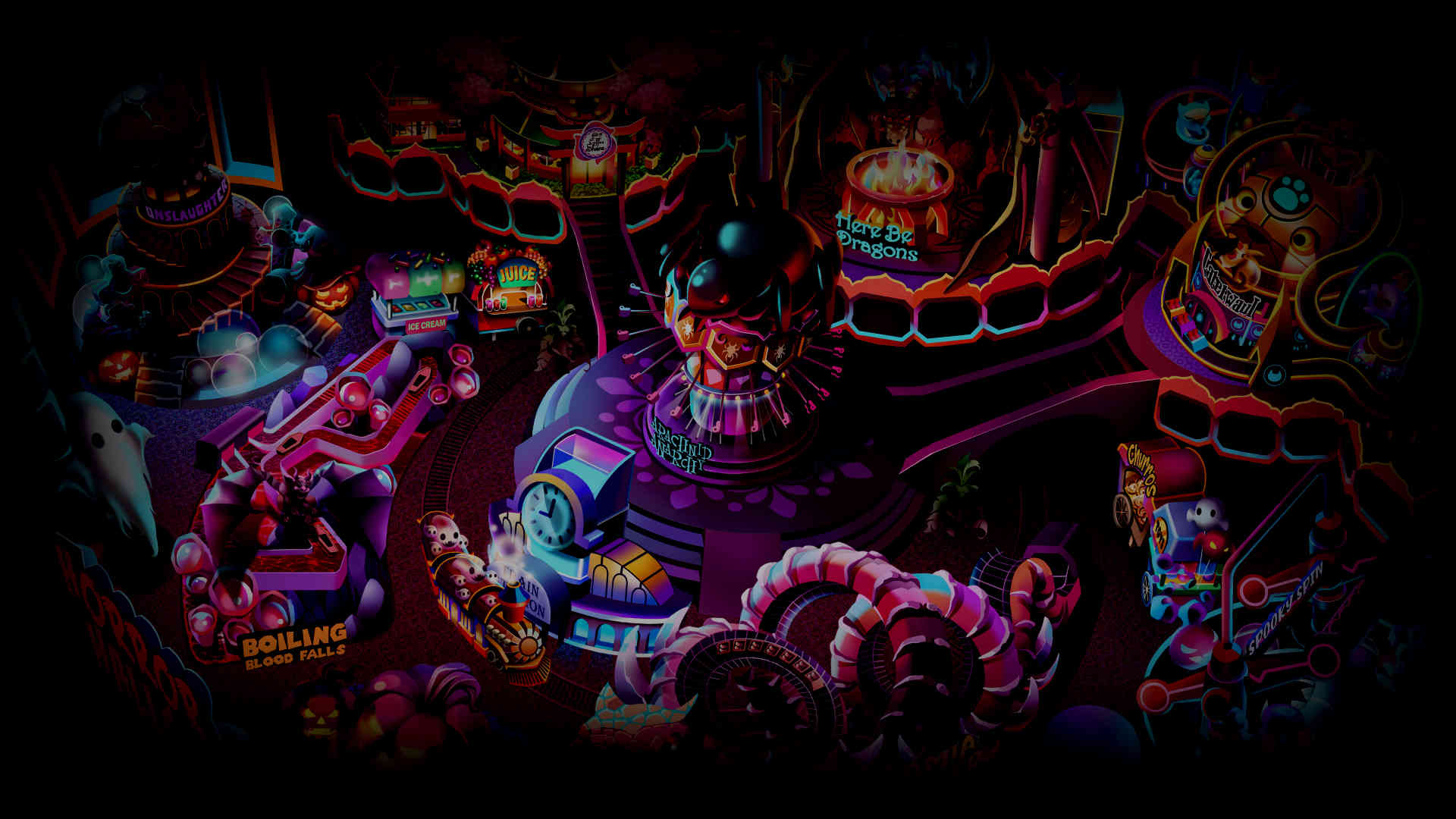 Horror Halls Profile Background