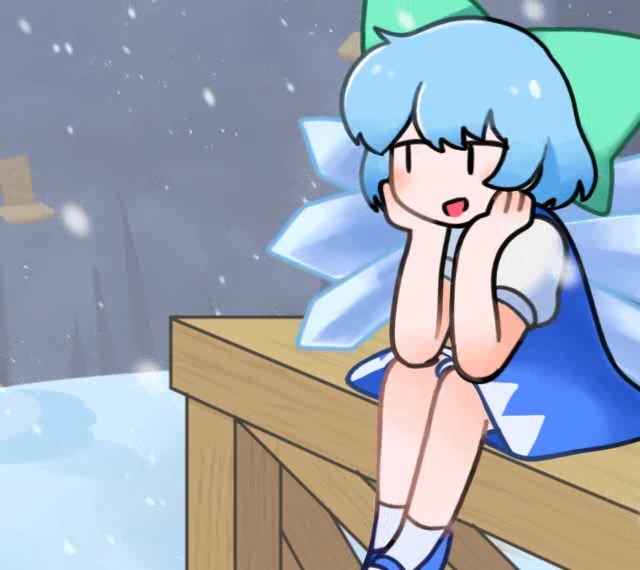Mini Cirno! Takes a Break