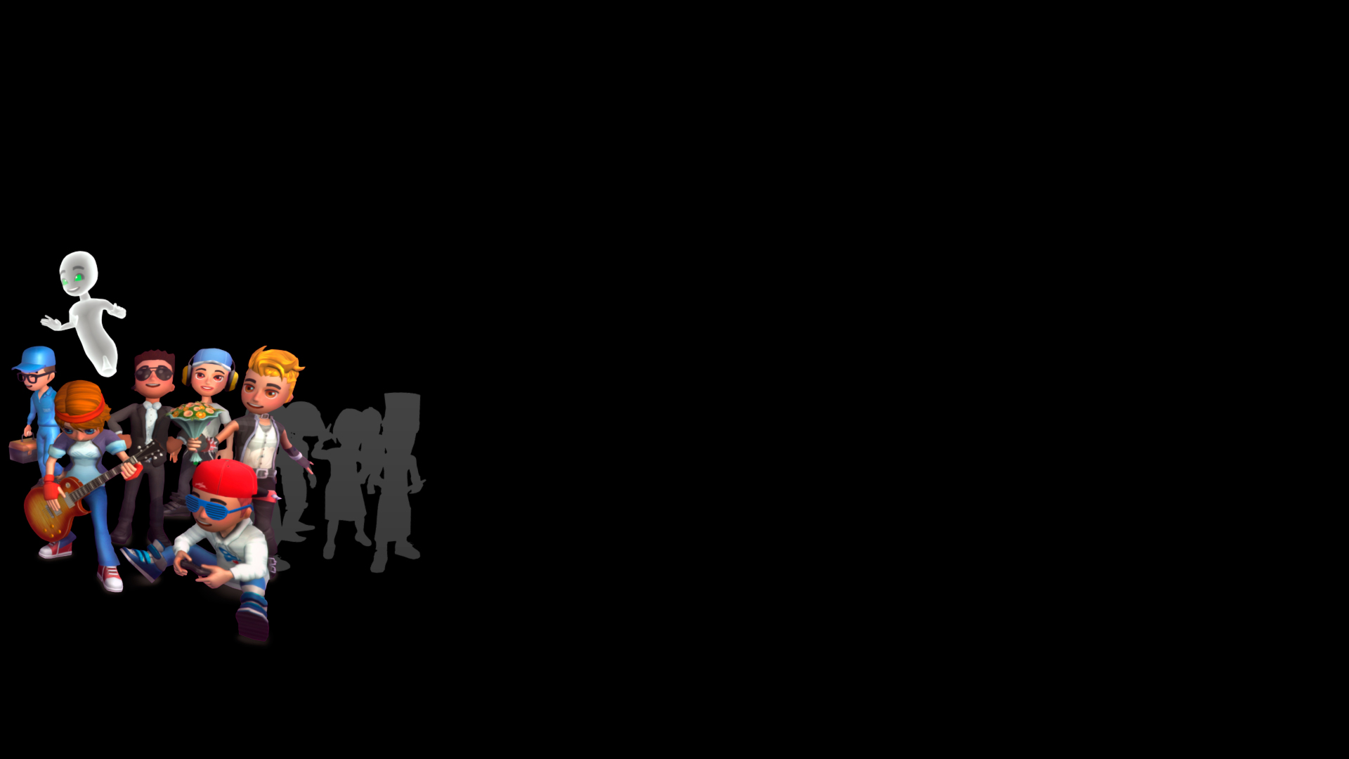 Left background