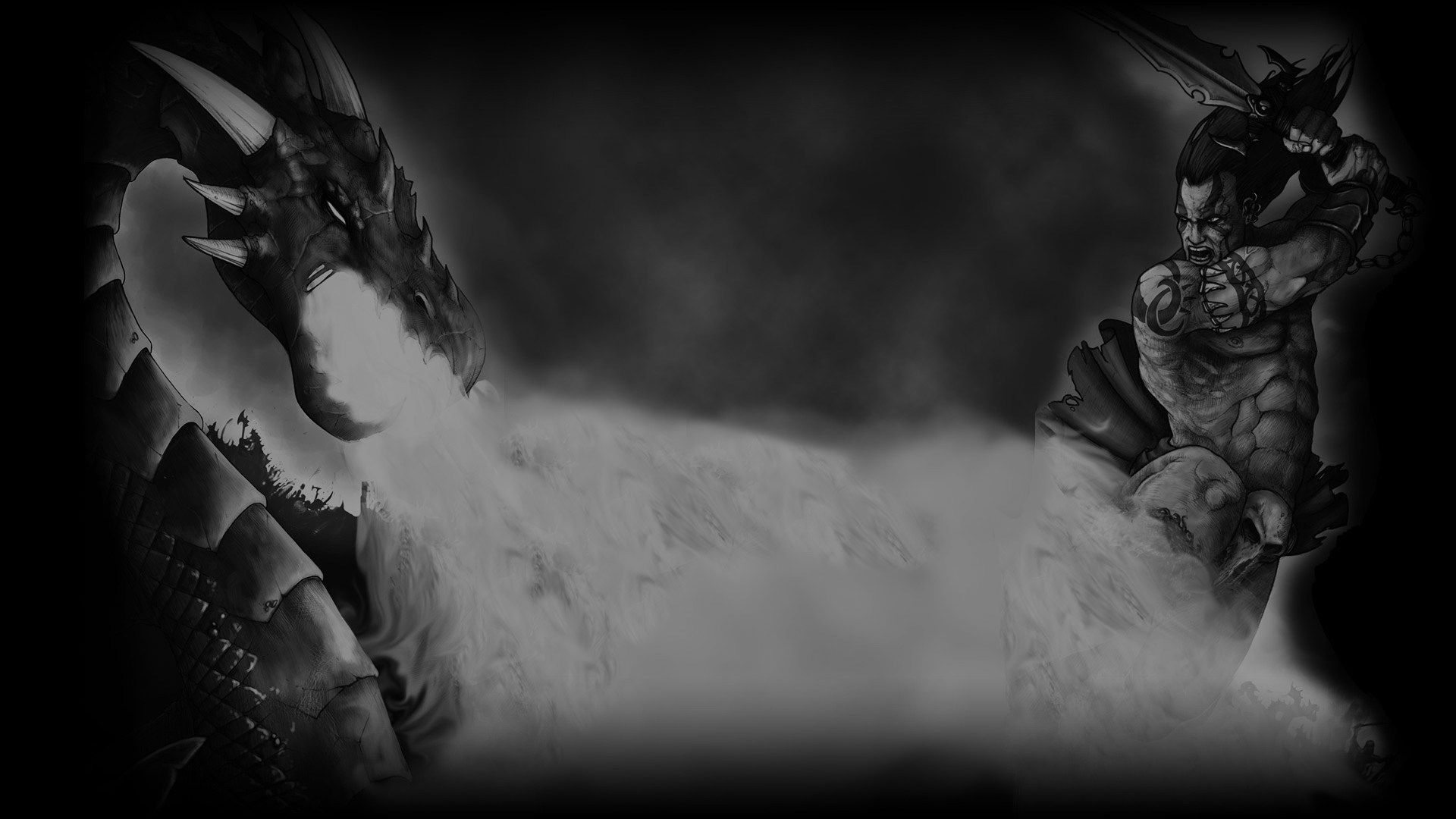 Man vs. Dragon
