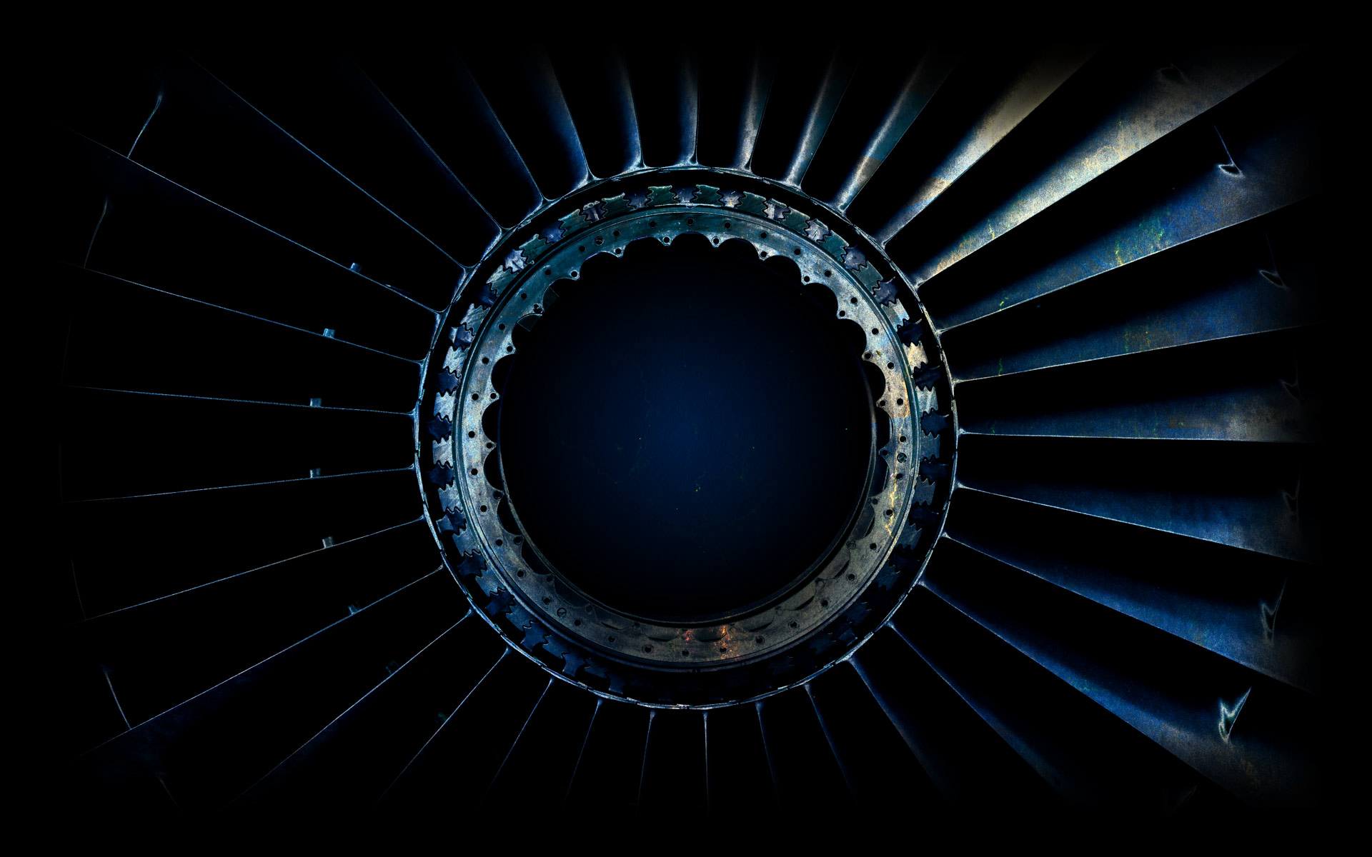 Engine Turbofan Blades
