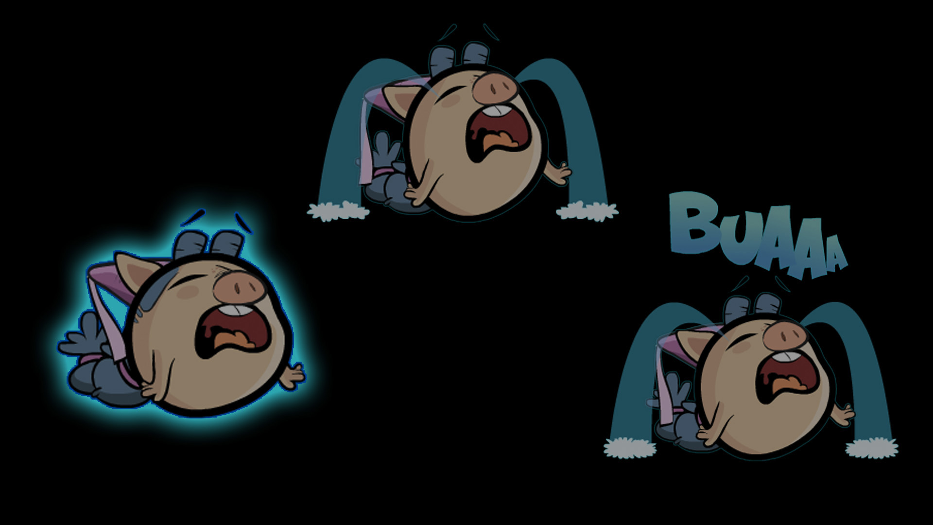 Piggy Princess Crying