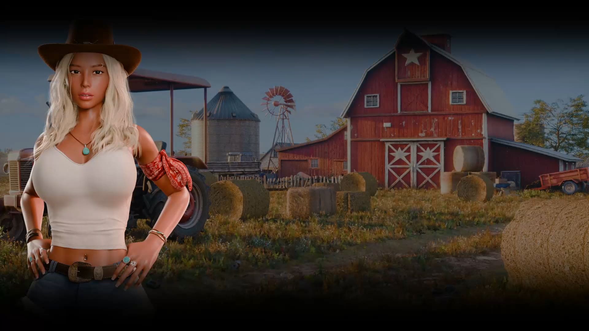 Farmgirl Animated Back