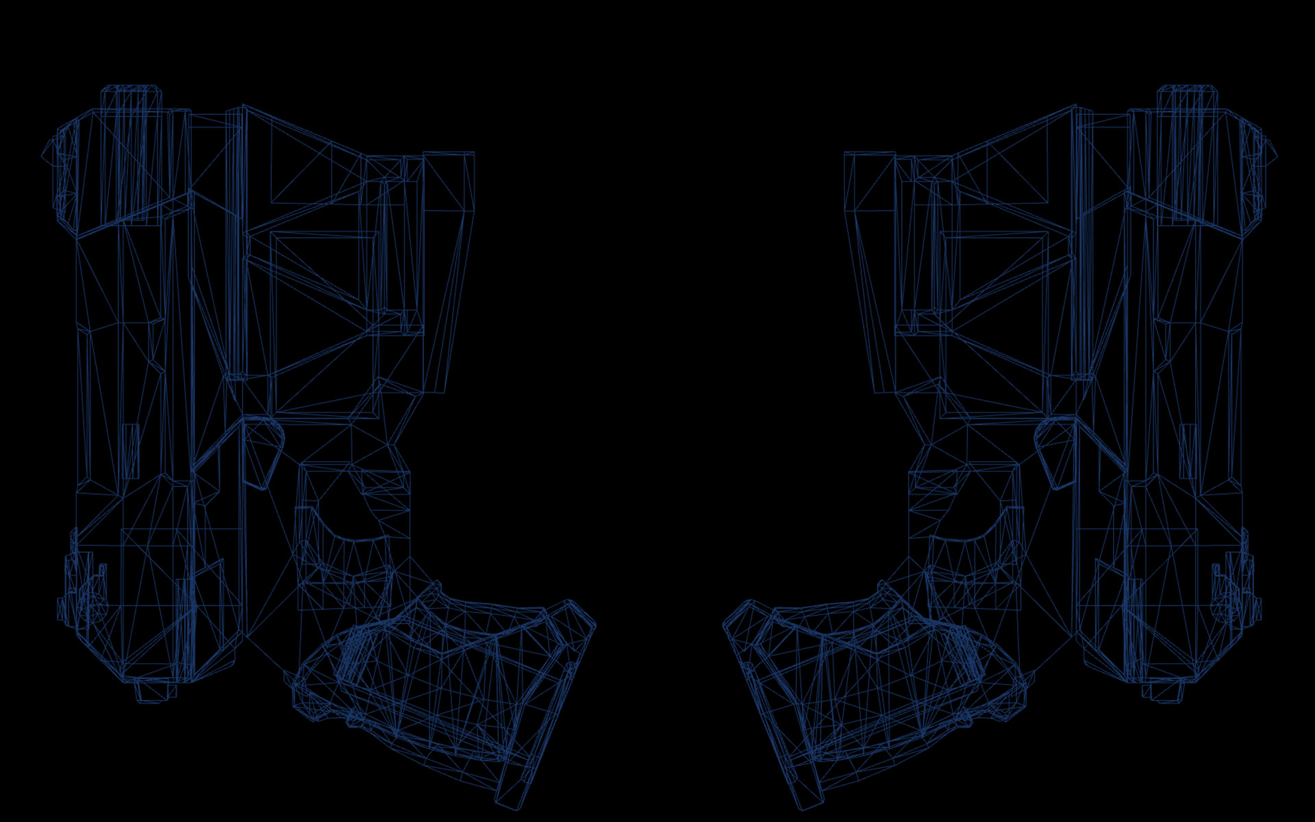 Wireframe Guns