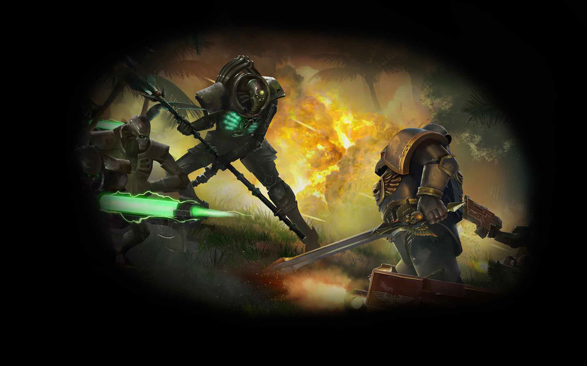 Space Marines vs Necrons