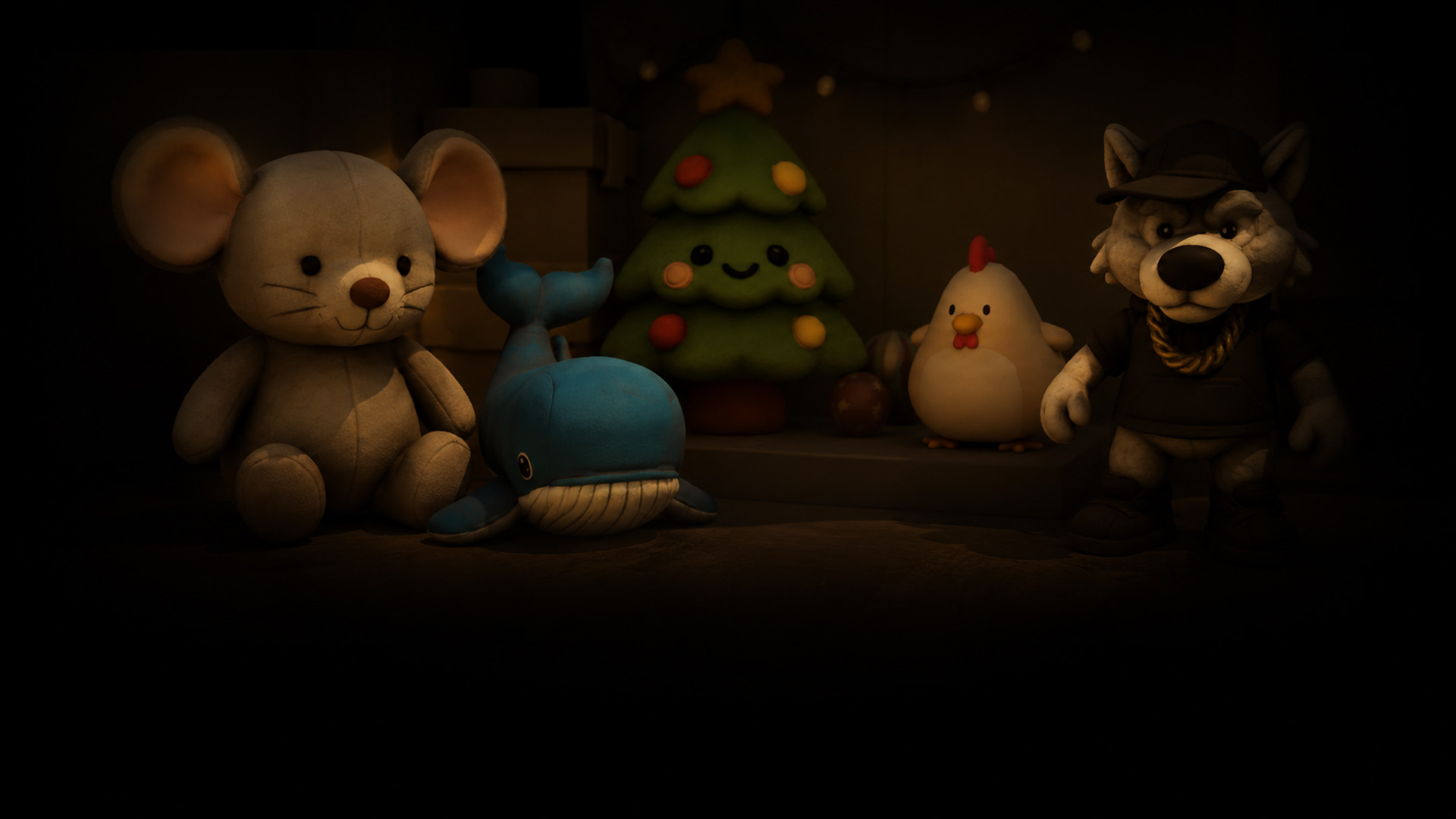 Wide Screen Plush Family