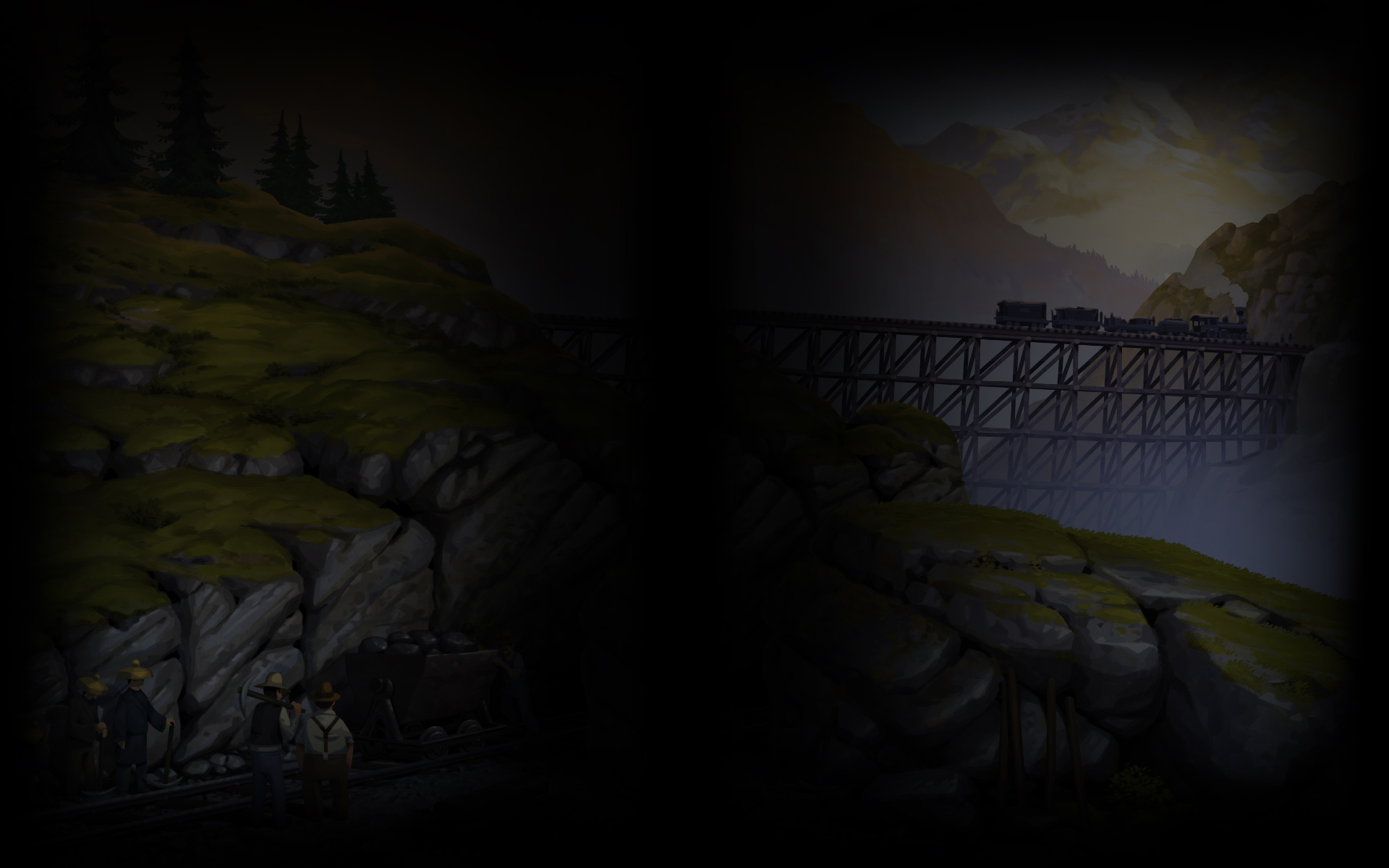 Crossing the bridge