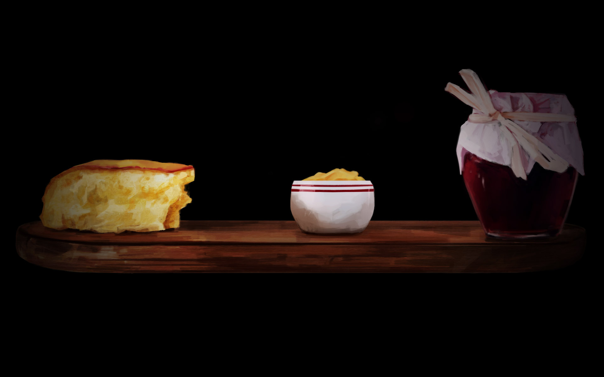 Jam and Bread