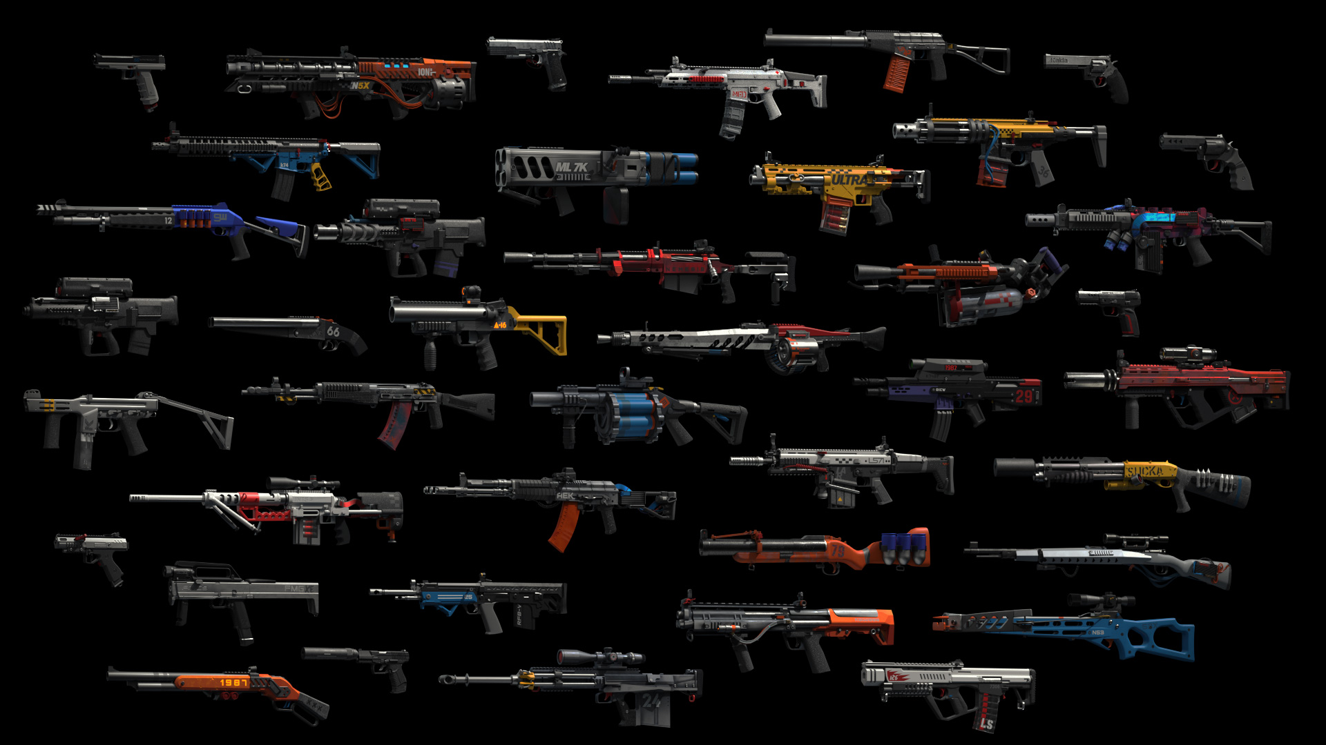 Synthetik Weapons