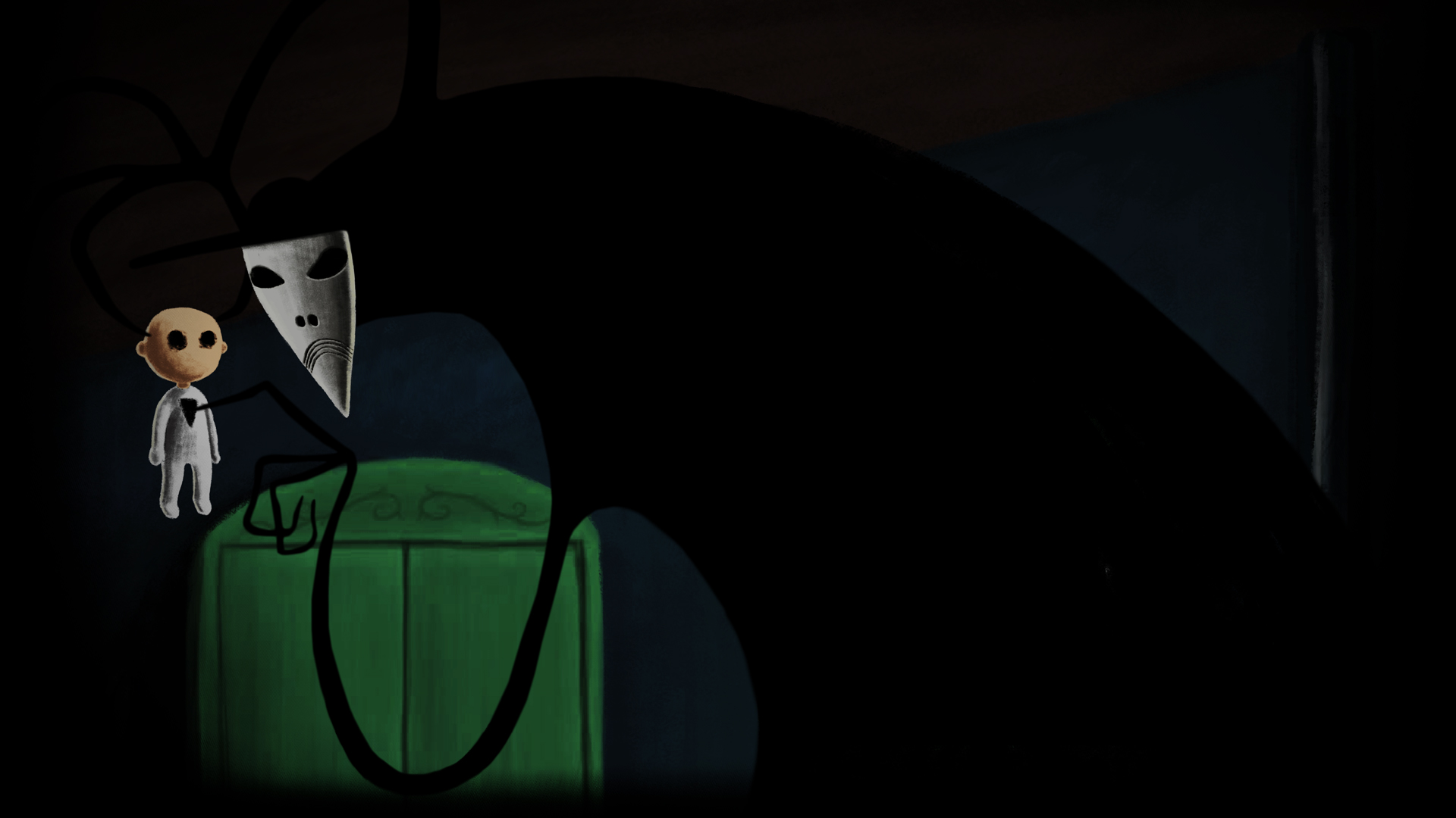 The darkness lives in