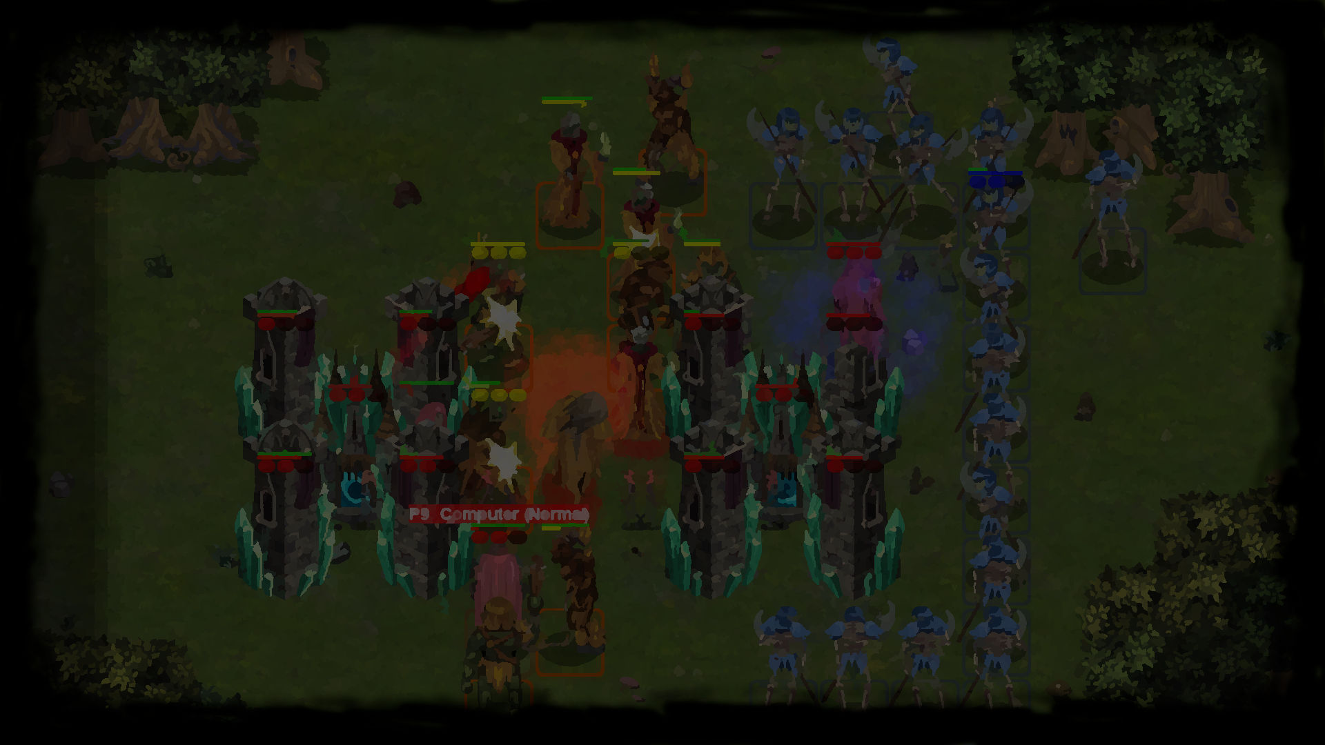 Battle At A Fortress